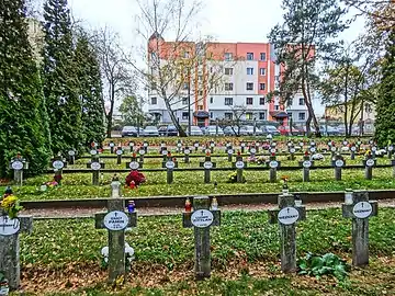 Heroes cemetery tombs