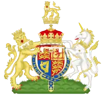 Coat of arms as Duke of Windsor