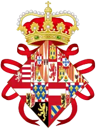 The arms of Isabella Clara Eugenia of Spain