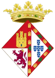 Coat of arms as queen dowager