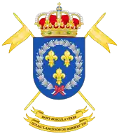 Coat of Arms of the 1st-11 Light Armored Cavalry Group "Lanceros de Borbón" (GCLAC-I/11)