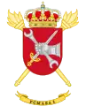 Coat of Arms of the 1st Armored Systems Maintenance Park and Center (PCMASA-1)