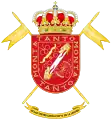 Coat of Arms of the 2nd Light Armored Cavalry Group of the Legion "Catholic Monarchs"(GCLACLEG-II)