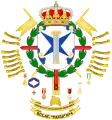 Coat of Arms of the former 4th Light Armoured Cavalry Regiment "Pavía" (RACAC-4)