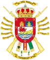 Coat of Arms of the 50th Infantry Regiment "Canarias"(RI-50)Standardized