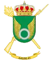 Coat of Arms of the 61st Logistics Support Grouping (AALOG-61)