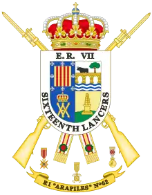 Coat of Arms of the 62nd Infantry Regiment "Arapiles" (RI-62)