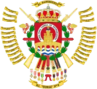 Coat of Arms of the 9th Infantry Regiment "Soria" (RI-9)