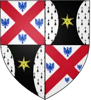 Arms of the Earl of Buckinghamshire