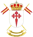 Coat of Arms of the former 1st Light Armored Cavalry Regiment "Santiago" (RCLAC-1)