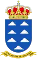 Coat of Arms of the former Military Zone of the Canary Islands(1984–2002)