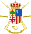 Coat of Arms of the former Mountain Troops Command "Aragón" (JTM)