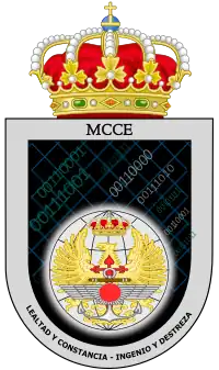 Emblem of the Joint Cyberspace Command (MCCE)EMAD