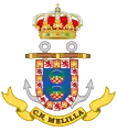 Coat of Arms of the Naval Command of MelillaMaritime Action Forces(FAM)