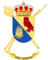 Coat of Arms of the Barracks Services Unit "Aizoáin"(USAC)