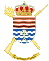 Coat of Arms of the Base Services Unit "Álvarez de Sotomayor"(USBA)