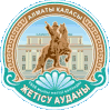 Official seal of Jetysu district