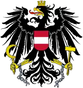 The coat of arms of Austria