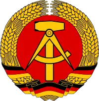 National emblem of the German Democratic Republic (1955–1990}