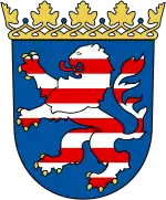 Hesse's arms with the lion of Hesse