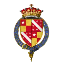 Coat of arms of Sir John de Vere, 13th Earl of Oxford