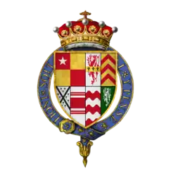 Arms of Sir John de Vere, 15th Earl of Oxford, KG