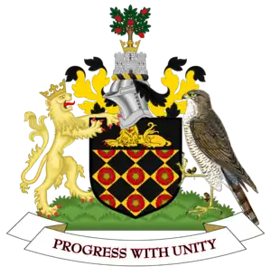 Coat of arms of Borough of Wigan