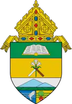 Coat of arms of the Apostolic Vicariate of San Jose in Mindoro