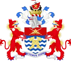 Coat of arms of Hammersmith and Fulham