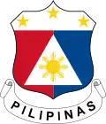 Coat of arms of Second Philippine Republic