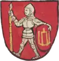 Coat of arms of Trakai Voivodeship from around the 15th century.