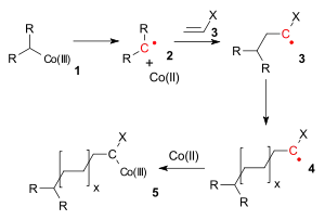 Cobalt mediated radical polymerization