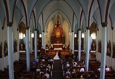 interior prior to 2017 restoration