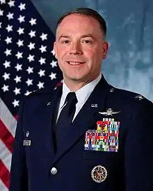 Colonel Craig A. Wilcox as 89th Airlift Support Group commander in 2011