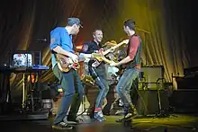 Coldplay performing at Viva la Vida Tour