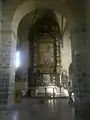 Interior of the church