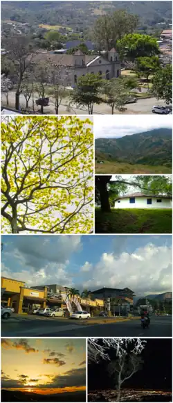 View of the mountains in Salitral, Santa Ana.