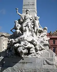 Monument to Christopher Columbus, Buenos Aires, Argentina