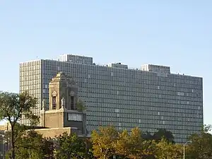 Colonnade from Downtown Newark