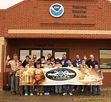 Colorado Springs Boy Scout Troop 27 at the Weather Forecast Office in Pueblo, Colorado