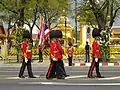 Regimental colours of the 1st King's Own Bodyguard Regiment