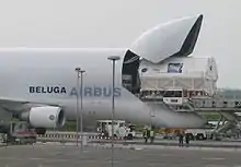 Airbus Beluga loading