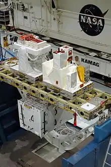 ICC-Lite payload structure STS-122 (retained in the payload bay throughout the flight)