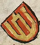 Columns of Gediminas from the 15th-century Codex Bergshammar