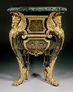 Commode André-Charles Boulle, son of Jean Boulle (c. 1710–20). Boulle work brass, tortoiseshell inlay.