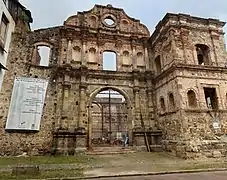 Compañía de Jesús, the ruins of an ancient convent of the Society of Jesus