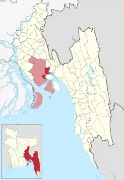 Location of Companiganj