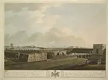 A view of Calcutta from Fort William, 1807.