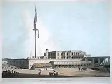 Government House, Fort St. George, Madras, the headquarters of the Madras Presidency.