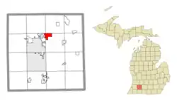 Location within Kalamazoo County